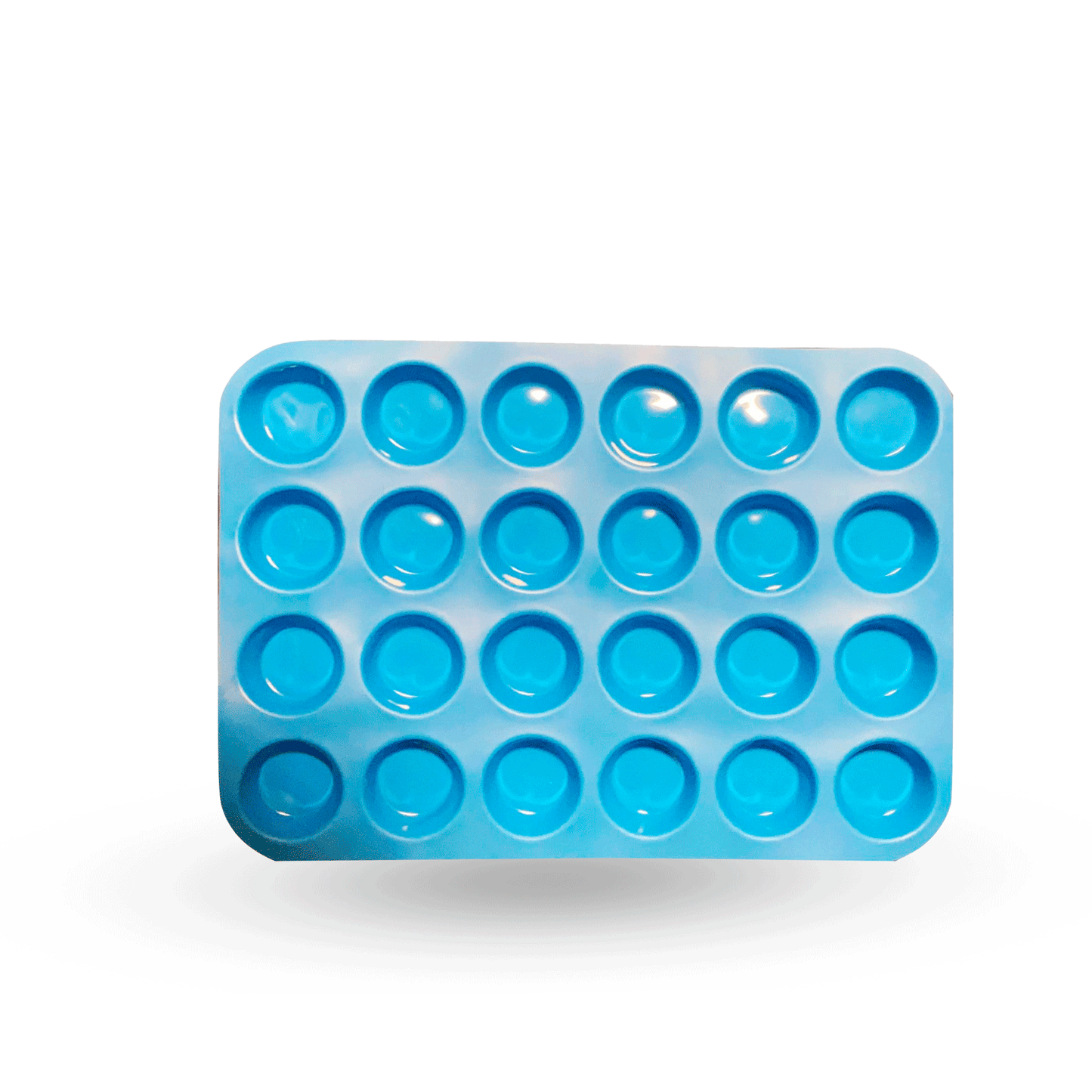 Molde redondo base cupcake mediano x 24 cav