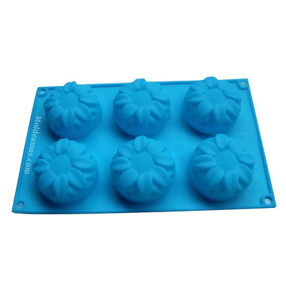 Molde girasoles