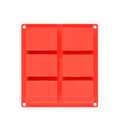 APROVECHE: Molde rectangular clásico con defectos de fábrica