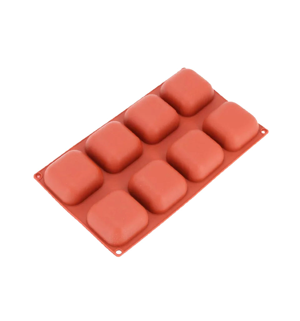 Molde silicona cuadrado gema