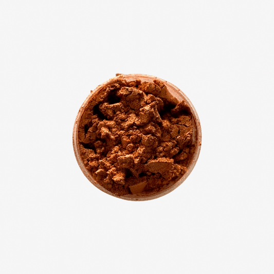 Pigmento perlado bronce cosmético