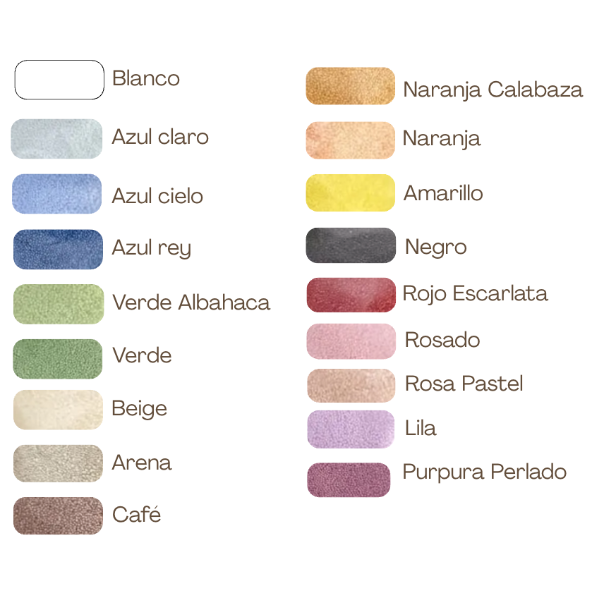 Cera de arena para velas